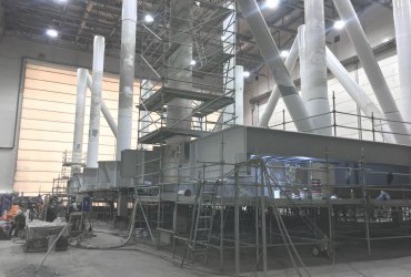 Окрасочно-сушильные камеры для водного транспорта